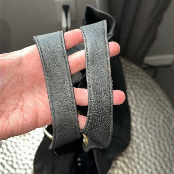 Gray Steve Madden Studded Tote Bag - Picture 9 of 9